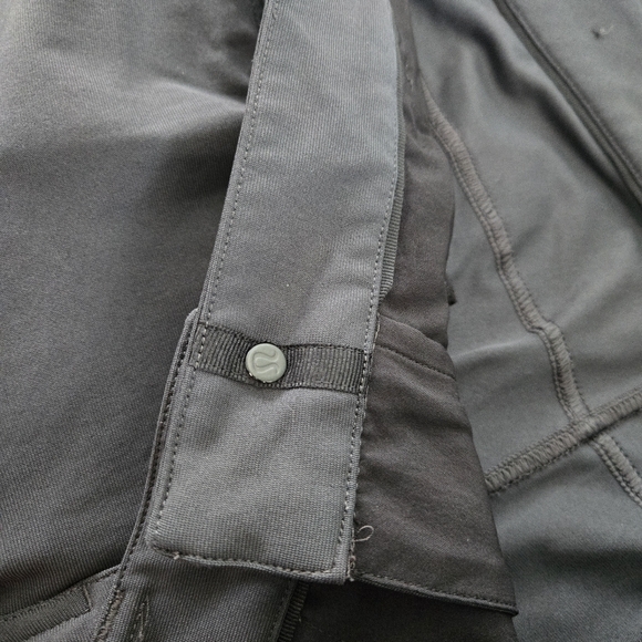 Lululemon ABC Slim-Fit Pant Casual Dress Pants 32" Warpstreme Size 34 Dark Gray - Picture 5 of 9